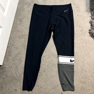 Nike Dri-Fit Navy Leggings, XL